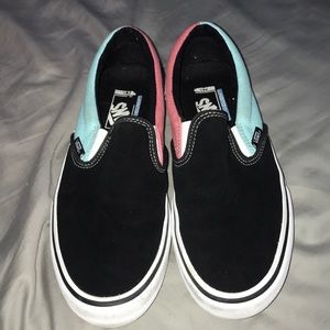 Cotton Candy Black Vans